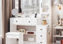 farmhouse vanity desk with lighted mirror farmhouse vanity desk with lighted mirror